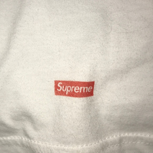 Single NEVER WORN Hanes x Supreme Tee(SOLD OUT) - Picture 1 of 5